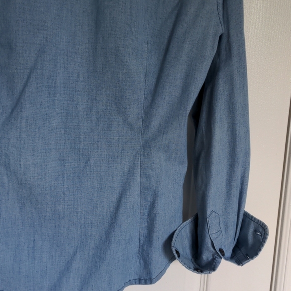 🌷Zara Woman Jean Shirt - Picture 7 of 9